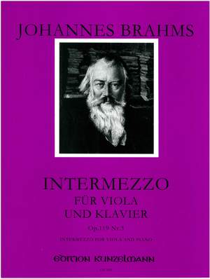 Brahms, Johannes: Intermezzo op. 119 Nr.3