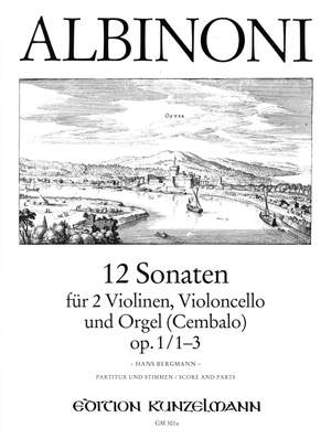 Albinoni, Tommaso: Sonaten  op. 1/1-3