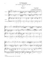 Albinoni, Tommaso: Sonaten  op. 1/7-9 Product Image