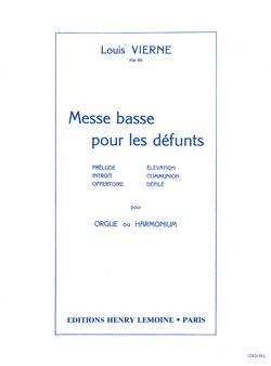 Vierne, Louis: Messe basse pour les defunts Op.62
