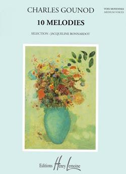 Gounod, Charles: 10 Melodies (medium voice and piano)