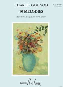 Gounod, Charles: 10 Melodies (high voice and piano)