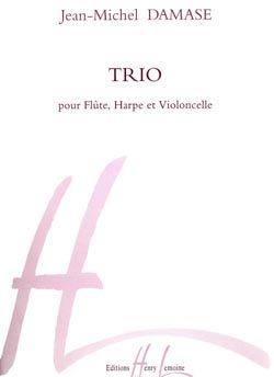 Damase, Jean-Michel: Trio Op.1 (flute, harp and cello)