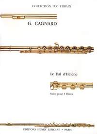 Cagnard, Gilles: Bal d'Helene (flute trio)