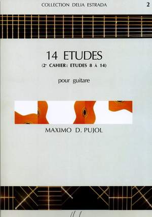 Pujol, Maximo Diego: 14 Etudes Volume 2 (guitar)