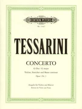 Tessarini, C: Violin Concerto in G Op.1 No.3