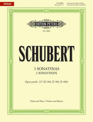 Schubert: 3 Sonatinas