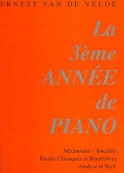 Van De Velde, Ernest: Methode Rose Third Year (piano)