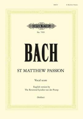 Bach, J.S: St. Matthew Passion BWV 244