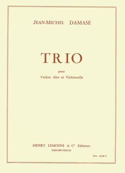 Damase, Jean-Michel: Trio (violin, viola and cello)