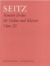 Seitz, Friedrich: Violin Concerto in D Op.22