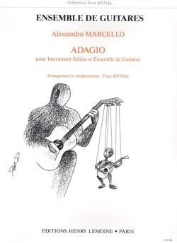Marcello, Allessandro: Adagio (flute or oboe and five guitars)