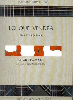 Piazzolla, Astor: Lo que vendra (2 guitars)