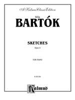 Béla Bartók: Sketches, Op. 9 Product Image
