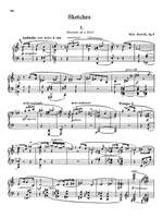 Béla Bartók: Sketches, Op. 9 Product Image