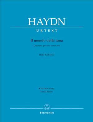 Haydn, FJ: Il mondo della luna (Hob.XXVIII:7) (It) (Urtext)