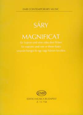 Sary, Laszlo: Magnificat (soprano and 1 or 3 flutes)