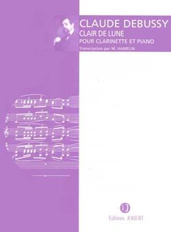 Debussy, Claude: Clair de lune (clarinet and piano)