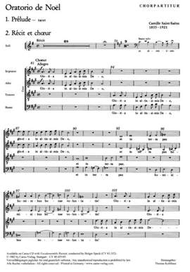 Saint-Saëns: Oratorio de Noël, Op.12