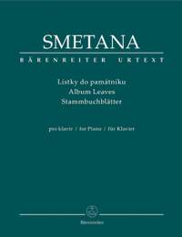 Smetana, B: Album Leaves (Urtext)