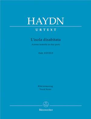 Haydn, FJ: L'isola disabitata (Hob.XXVIII:9) (It) (Urtext)