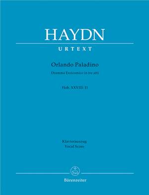 Haydn, FJ: Orlando Paladino (Hob.XXVIII:11) (It) (Urtext)