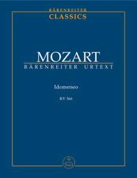 Mozart, WA: Idomeneo (complete opera) (It-G) (K.366) (Urtext)