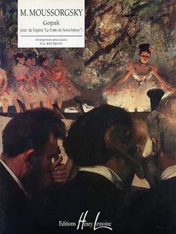 Mussorgsky, Modest: Gopak extrait de La Foire de Sorochintsy