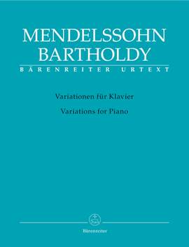 Mendelssohn, F: Variations for Piano (Op.54, Op.82, Op.83) (Urtext)