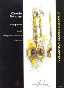 Debussy, Claude: Pieces (7) (Eb saxophone and piano)