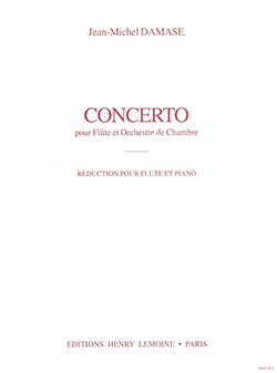 Damase, Jean-Michel: Concerto pour flute et orchestre