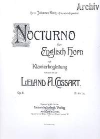 Cossart, Leland A.: Nocturne for cor anglais & piano Op.8