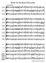 Handel, GF: Fireworks Music (HWV 351) Music for the Royal Fireworks (Urtext) Product Image
