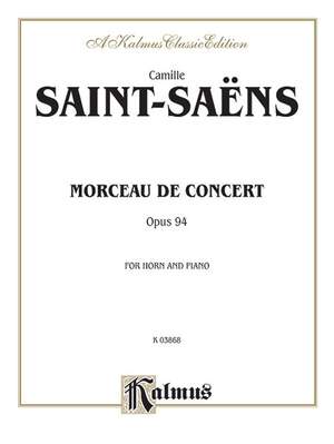 Camille Saint-Saëns: Morceau de Concert, Op. 94