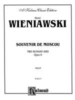 Henri Wieniawski: Souvenir de Moscou (Two Russian Airs), Op. 6 Product Image