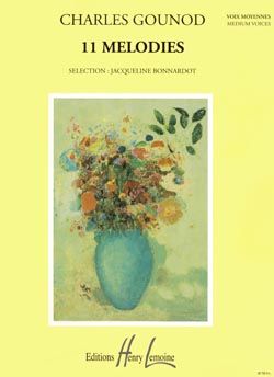 Gounod, Charles: Eleven Melodies (medium voice & piano)