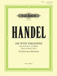 Handel: Air with Variations 'The Harmonious Blacksmith'
