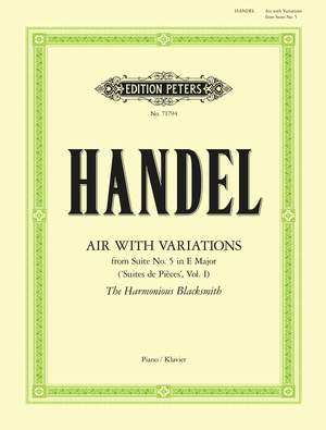Handel: Air with Variations 'The Harmonious Blacksmith'