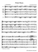 Handel, GF: Water Music (HWV 348-350) (Urtext) Product Image