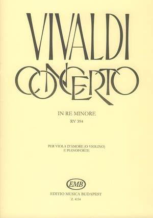 Vivaldi, Antonio: Concerto in D minor RV 394