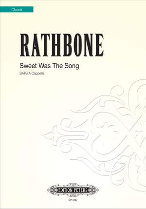 Rathbone, J: Sweet was the Song