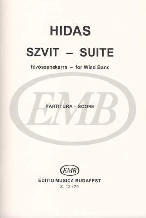 Hidas, Frigyes: Suite (wind band) (score)