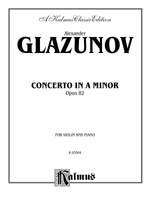 Alexander Glazunov: Concerto in A Minor, Op. 82 Product Image