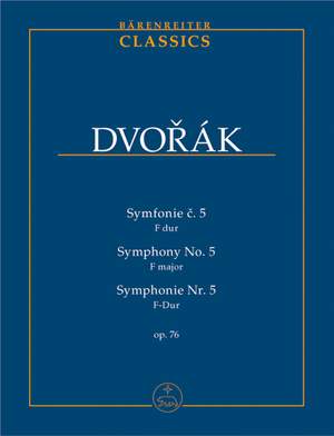 Dvorak, A: Symphony No. 5 in F, Op.76