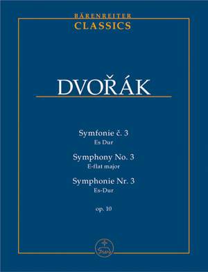 Dvorak, A: Symphony No. 3 in E-flat, Op.10