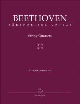 Beethoven: String Quartets, Op.74 & 95 (Urtext)