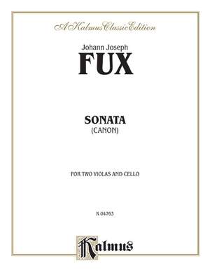 Johann Joseph Fux: Sonata (Canon) for Two Violas and Basso Continuo
