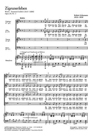 Schumann: Zigeunerleben (Op.29 no. 3; G-Dur)