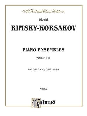 Nicolai Rimsky-Korsakov: Piano Duets, Volume III
