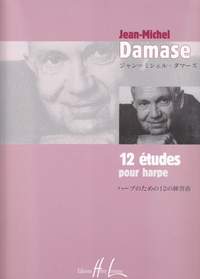 Damase: Twelve Etudes for Harp